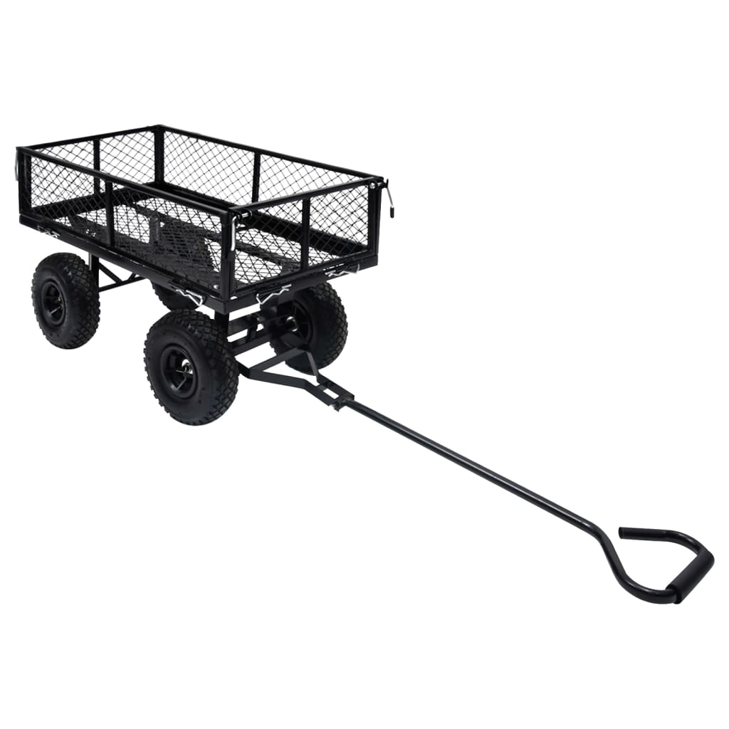 Gartenwagen Schwarz 250 kg