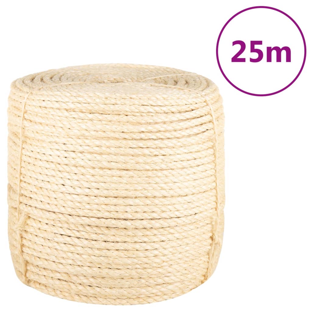 Seil 100% Sisal 8 mm 25 m